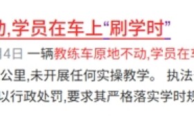 千万人次学车质量被“偷走”：驾培行业学时造假痼疾何时能休？
